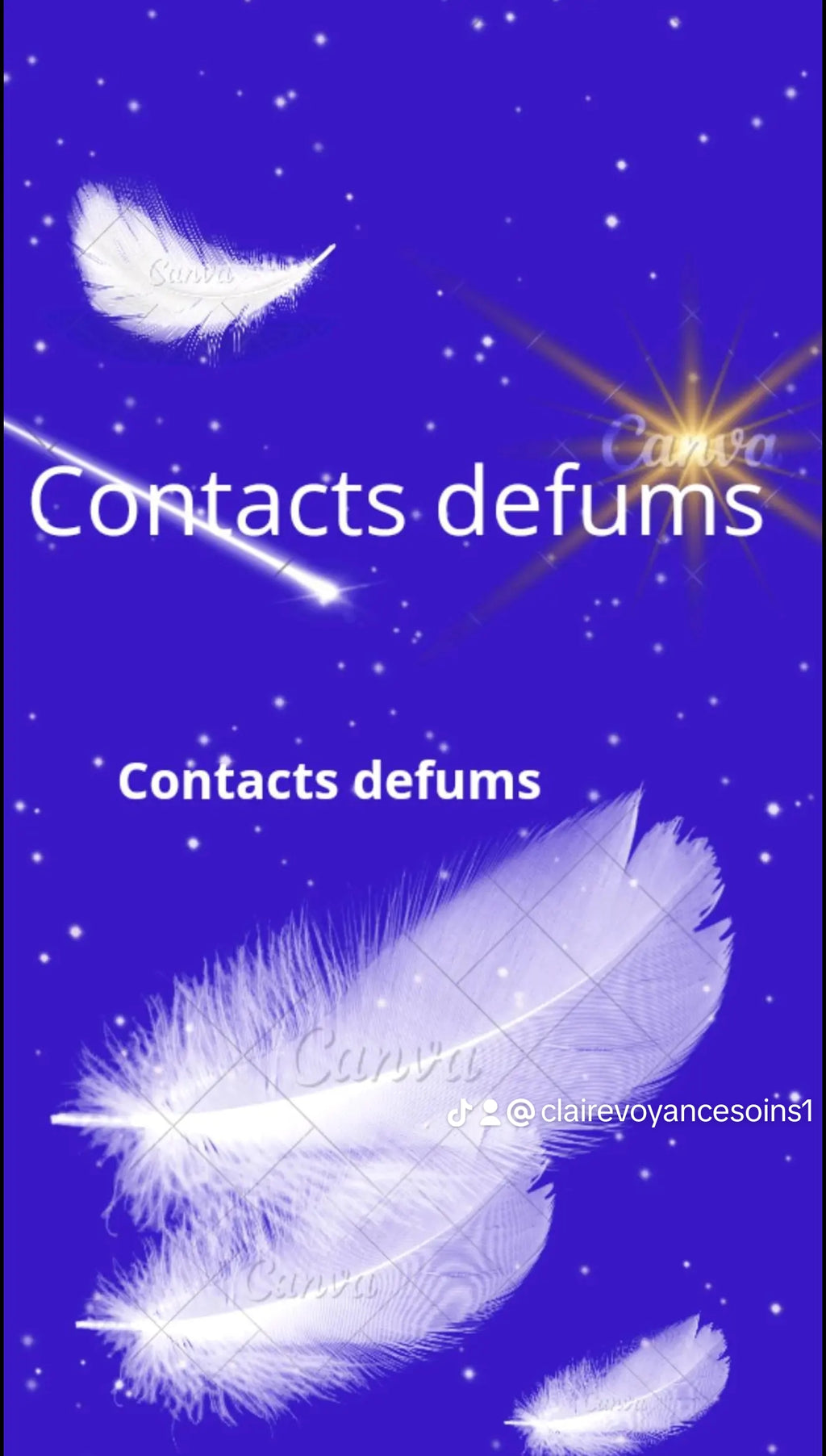 Guidances de 30 mnts  contacts Defums